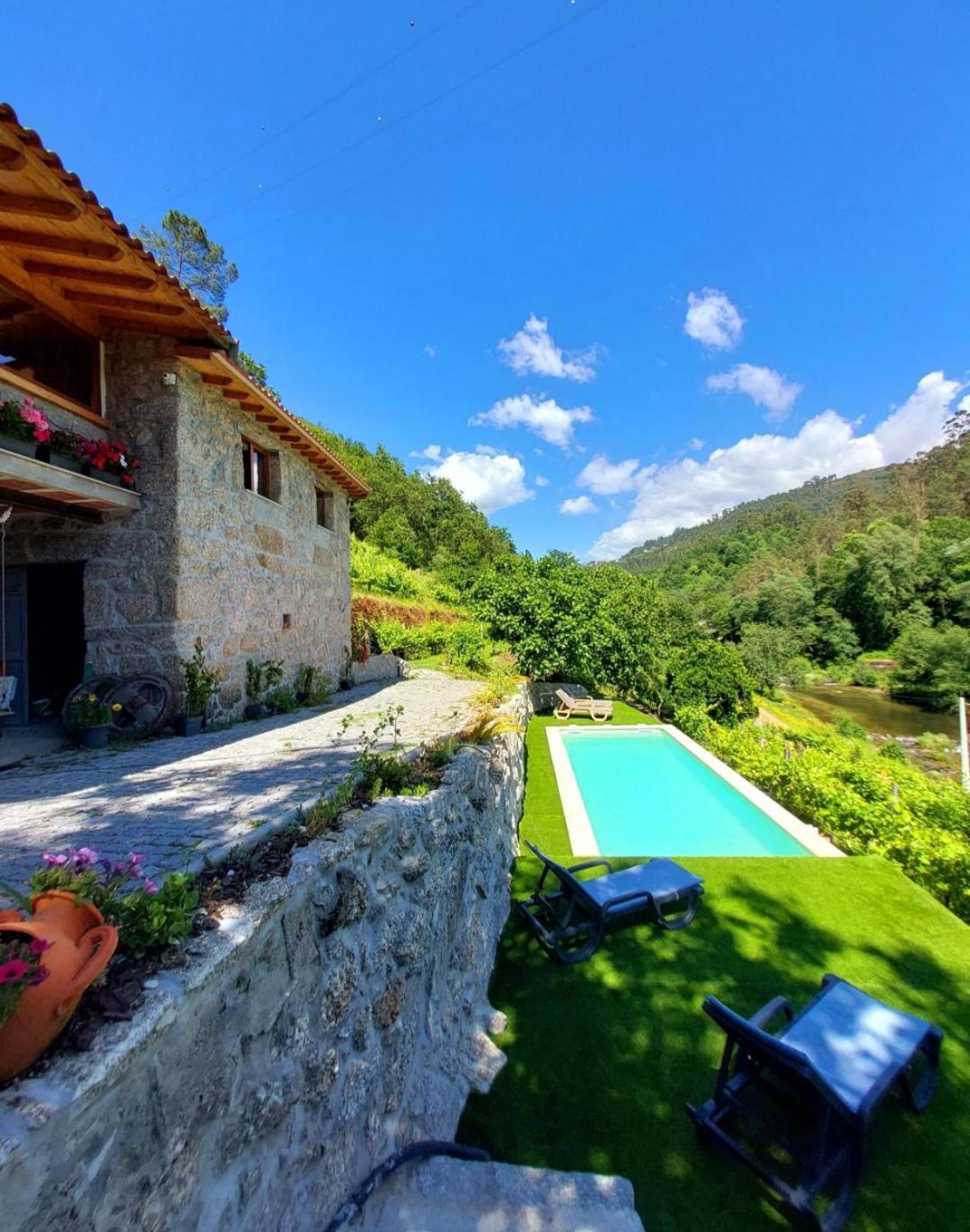 Casa Da Quinta Costa D'Alem Geres Villa Terras de Bouro Eksteriør billede